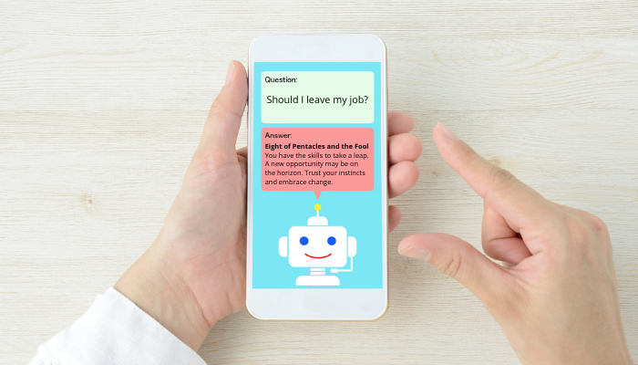 example of tarot ai question and answer