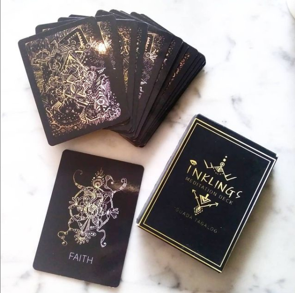 photo of inklings meditation deck by guada tagalog