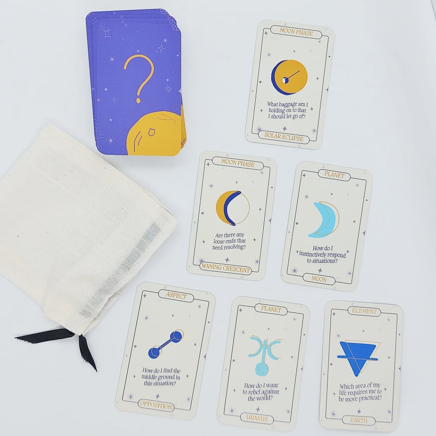 photo of the questions from the cosmos deck by watson vergara