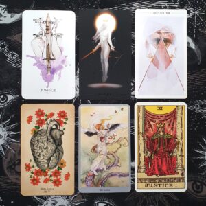 justice from linestrider tarot true black tarot fountain tarot antique anatomy tarot shadowscapes tarot rws tarot