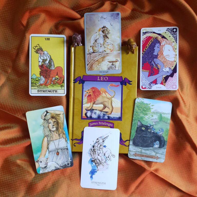 Tarot Card Meanings Strength El Tarocchi
