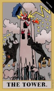 agatha tarot deck the tower