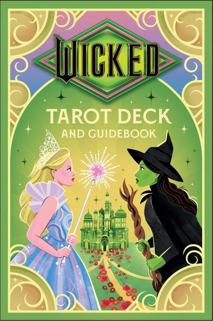 Cover of the Wicked Tarot deck and guide book