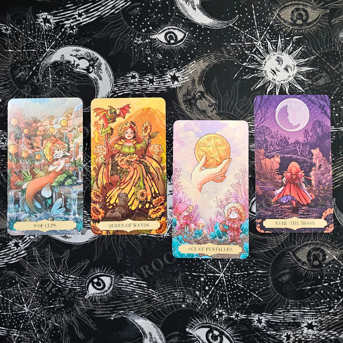 photo of vibe check tarot reading by El Tarocchi